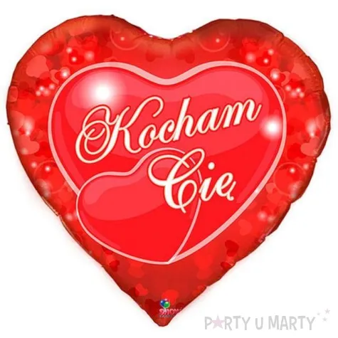 balon foliowy kocham cie show 18 hrt