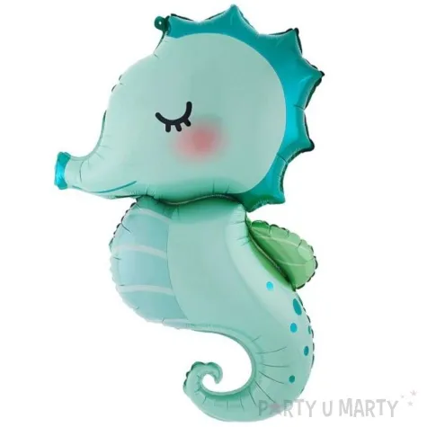balon foliowy konik morski niebieski godan 29 shp