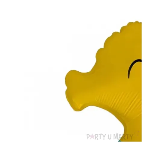 balon foliowy konik morski zolty flexmetal 24 shp