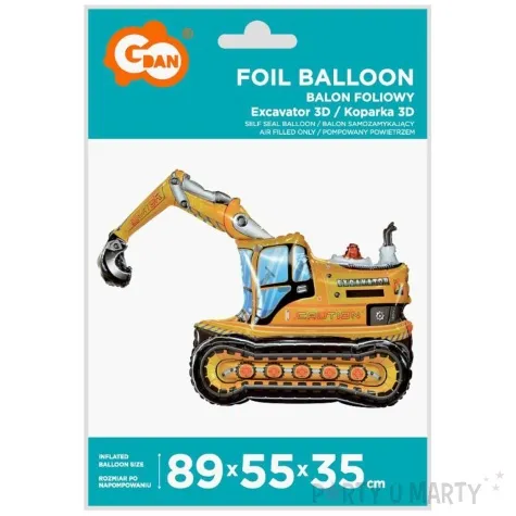 balon foliowy koparka budowlana godan 35 shp