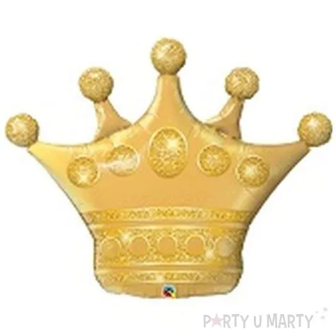 balon foliowy korona zloty qualatex 41 shp