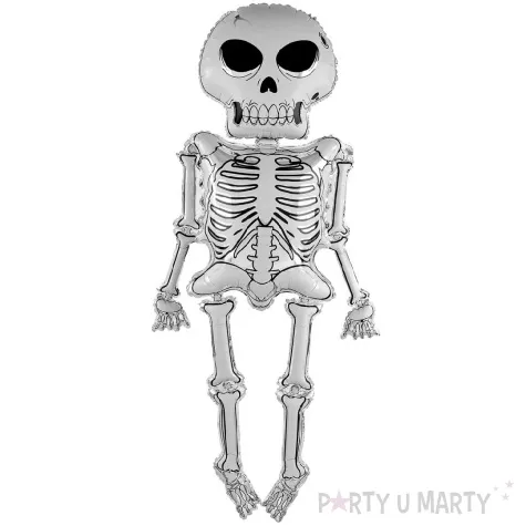 balon foliowy kosciotrup bialy partypal 64 shp