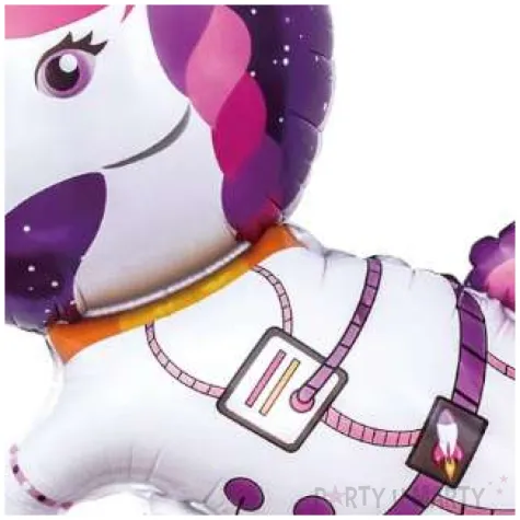 balon foliowy kosmiczny jednorozec partypal 34 shp
