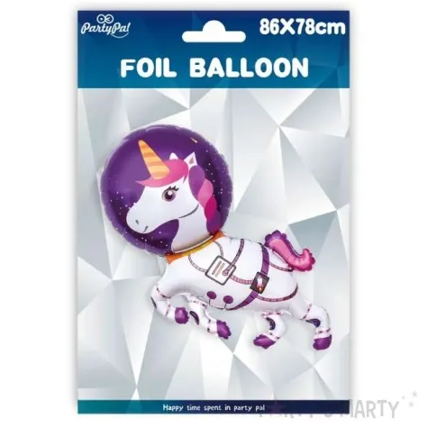 balon foliowy kosmiczny jednorozec partypal 34 shp