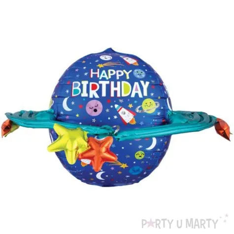 balon foliowy kosmos happy birthday amscan 29 shp