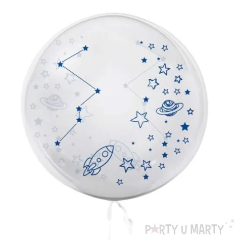 balon foliowy kosmos rakieta biala tuban 18 orb