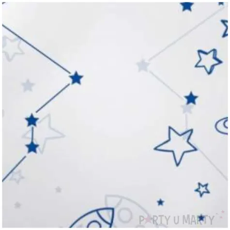 balon foliowy kosmos rakieta biala tuban 18 orb