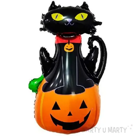 balon foliowy kot na dyni jix 38 shp