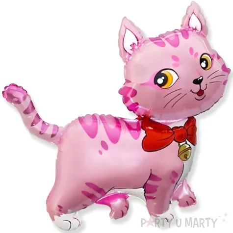 balon foliowy kotek rozowy flexmetal 14 shp