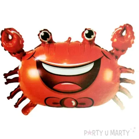 balon foliowy krab wesoly pomaranczowy jix 26 shp