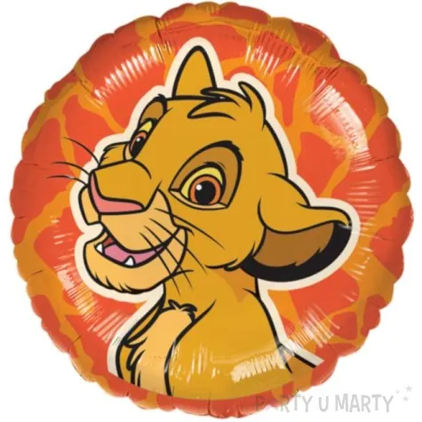 balon foliowy krol lew simba amscan 17 rnd