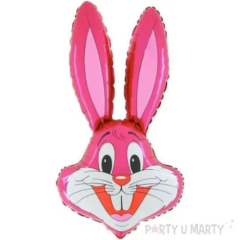 balon foliowy krolik rozowy grabo 36 shp