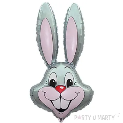 balon foliowy krolik szary flexmetal 24 shp