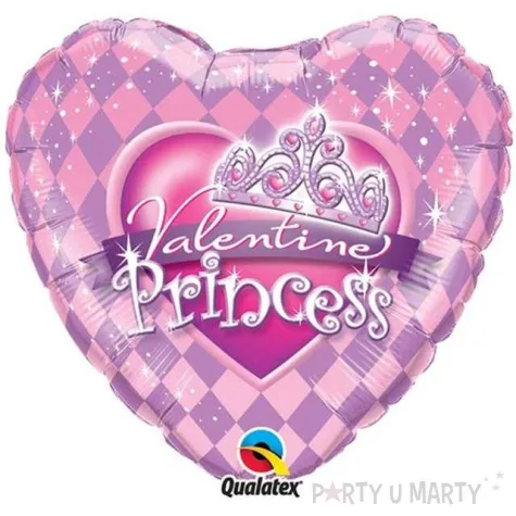 balon foliowy ksiezniczka serce qualatex 18 hrt