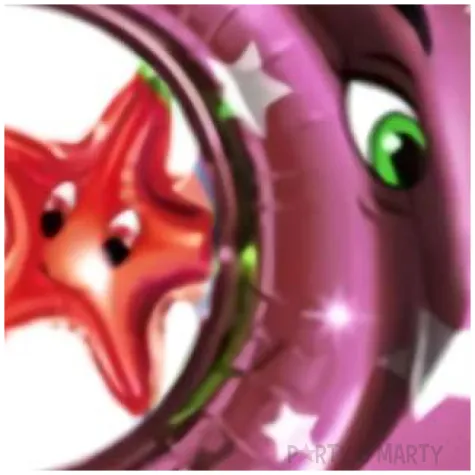 balon foliowy ksiezyc i gwiazda purpurowy jix 23 shp