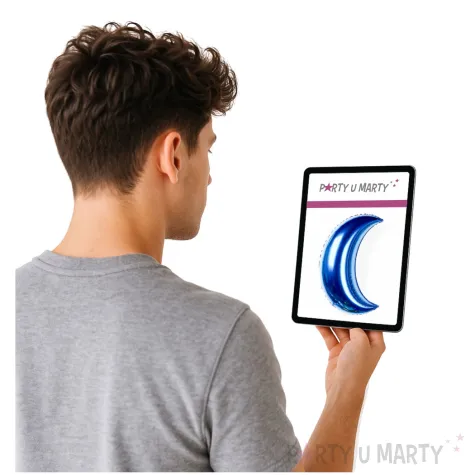 balon foliowy ksiezyc niebieski jix 10 shp