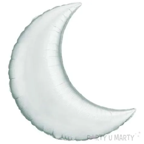 balon foliowy ksiezyc srebrny qualatex 35 shp