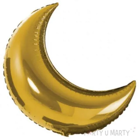 balon foliowy ksiezyc zloty amscan 14 shp