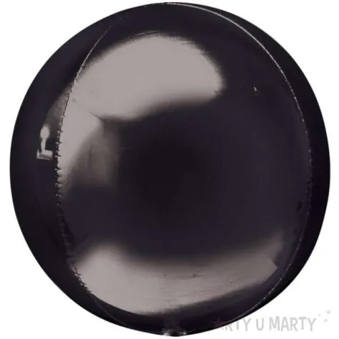 balon foliowy kula czarny amscan 16 orb