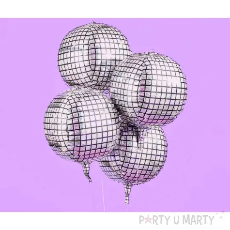 balon foliowy kula dyskotekowa disco godan 16 orb