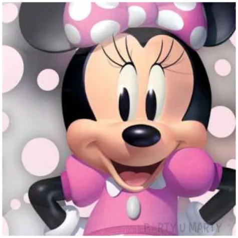 balon foliowy kula myszka minnie amscan 15 orb