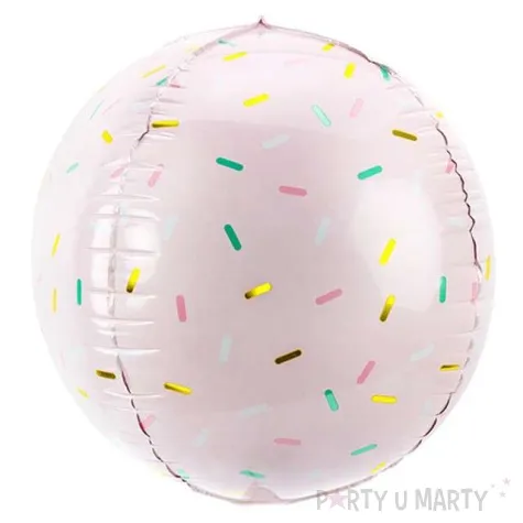 balon foliowy kula posypka partydeco 16 orb