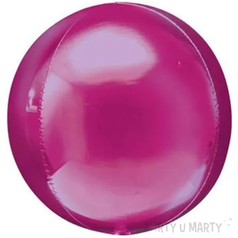balon foliowy kula rozowy amscan 15 orb