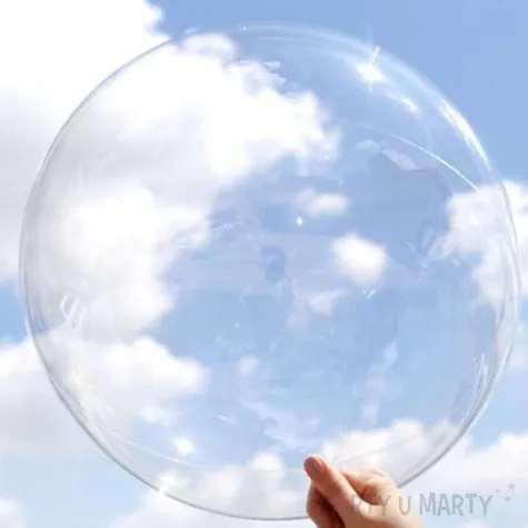 balon foliowy kula transparentny grabo 36 orb