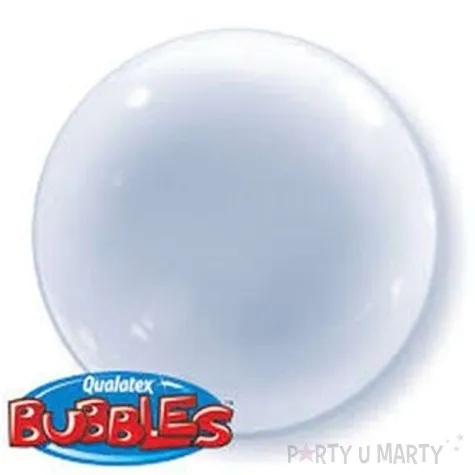 balon foliowy kula transparentny qualatex 15 4 szt orb