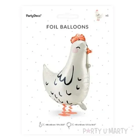 balon foliowy kurka partydeco 24 shp