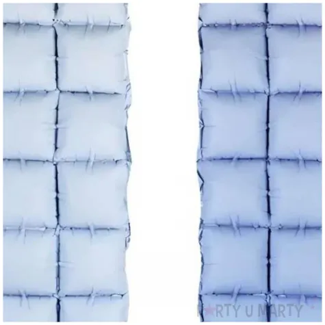 balon foliowy kurtyna scianka do zdjec dekoracja na urodziny wesele niebieskie ombre 43 shp