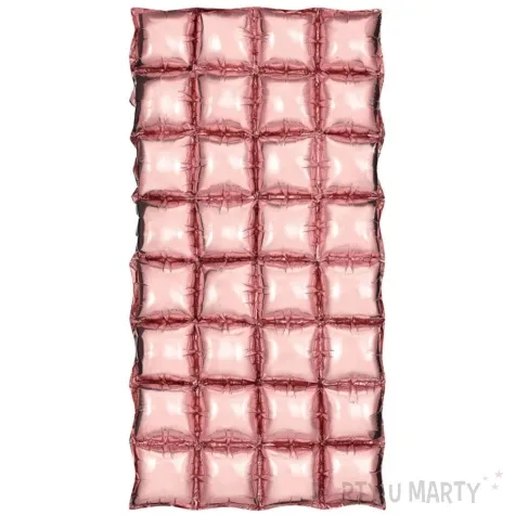 balon foliowy kurtyna scianka do zdjec rose gold partydeco 56 shp