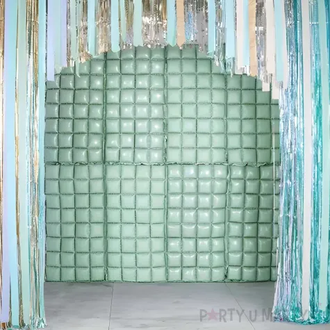 balon foliowy kurtyna scianka do zdjec szalwiowy partydeco 43 shp