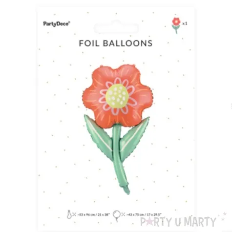 balon foliowy kwiatek polny partydeco 30 shp