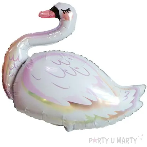 balon foliowy labedz bialy jix 33 shp