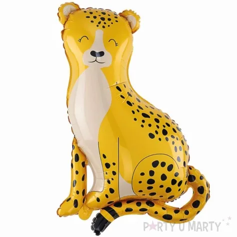 balon foliowy lampart safari zolty godan 28 shp