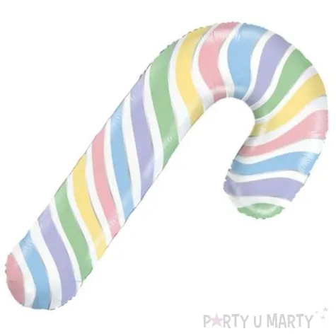 balon foliowy laska cukrowa teczowa grabo 41 shp