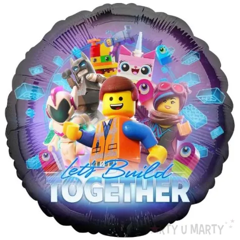 balon foliowy lego movie 2 amscan 18 rnd