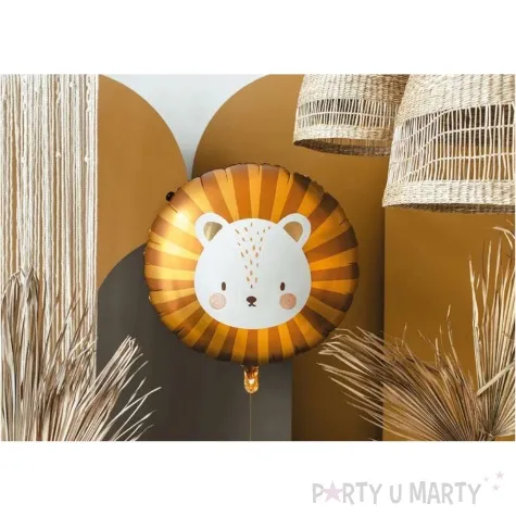 balon foliowy lew partydeco 26 rnd