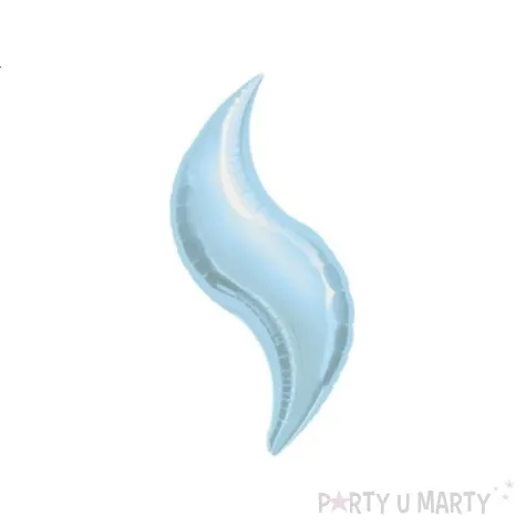 balon foliowy lezka niebieski amscan 36 shp