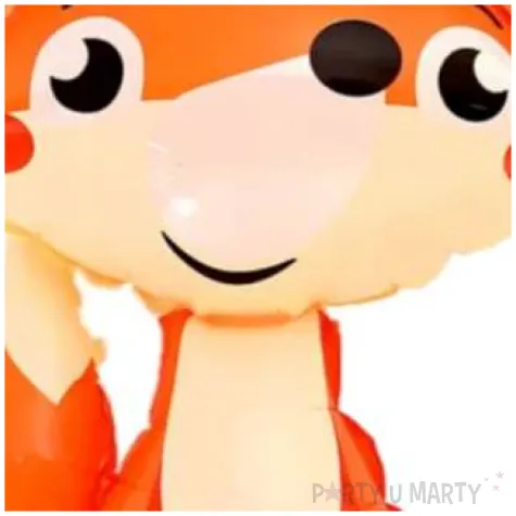 balon foliowy lis usmiechniety pomaranczowy jix 25 shp