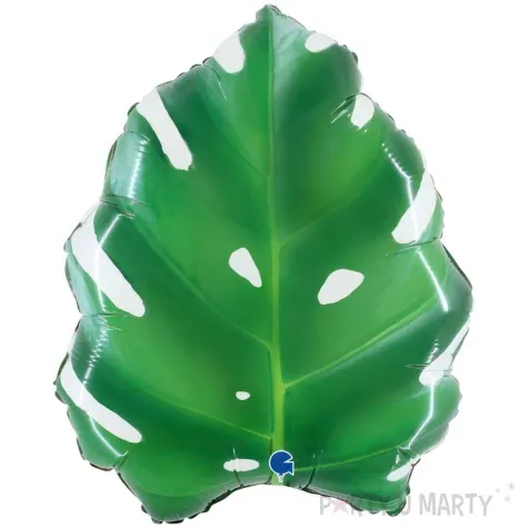 balon foliowy lisc monstery zielony grabo 18 shp