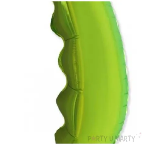 balon foliowy lisc palmowy dekoracja na impreze hawajska aloha wielkanoc zielony limonkowy 24