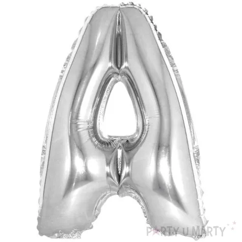 balon foliowy litera a srebrny oem 16 ltr