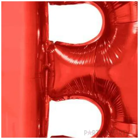 balon foliowy litera b czerwony funny fashion 40 ltr