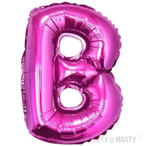 balon foliowy litera b rozowy godan 14 ltr