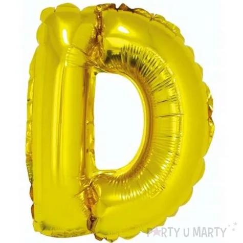 balon foliowy litera d zloty godan 14 ltr