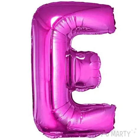 balon foliowy litera e rozowy godan 14 ltr
