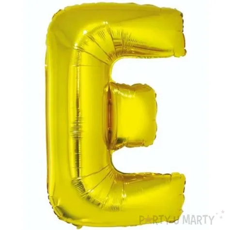 balon foliowy litera e zloty godan 32 ltr