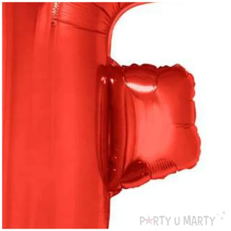 balon foliowy litera f czerwony funny fashion 40 ltr